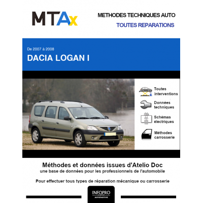 MTA Expert Dacia Logan I BREAK 5 portes de 01/2007 à 10/2008