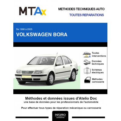 MTA Expert Volkswagen Bora BERLINE 4 portes de 10/1998 à 12/2005