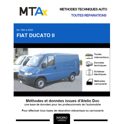 MTA Expert Fiat Ducato II FOURGON 4 portes de 06/1994 à 03/2002