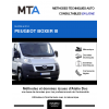 MTA Peugeot Boxer III BENNE 2 portes de 06/2006 à 06/2015