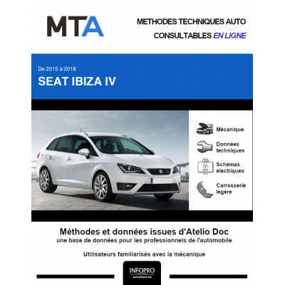 MTA Seat Ibiza IV BREAK 5 portes de 09/2015 à ce jour