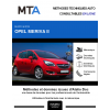 MTA Opel Meriva II MONOSPACE 5 portes de 11/2013 à ce jour