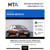 MTA Nissan Micra III HAYON 5 portes de 11/2007 à 11/2010