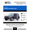 MTA Nissan Patrol gr I BREAK 3 portes de 07/1989 à 02/2000