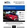 MTA Alfa-romeo Gtv III COUPE 2 portes de 05/2003 à 12/2005