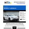 MTA Expert Renault Laguna III COUPE 2 portes de 04/2013 à ce jour
