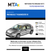 MTA Expert Renault Kangoo II PICKUP 2 portes de 04/2009 à ce jour
