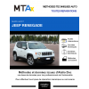 MTA Expert Jeep Renegade BREAK 5 portes de 09/2014 à ce jour