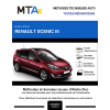 MTA Expert Renault Scenic III MONOSPACE 5 portes de 04/2013 à ce jour
