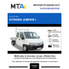 MTA Expert Citroen Jumper I PLATEAU DOUBLE CABINE 4 portes de 02/1994 à 02/2002