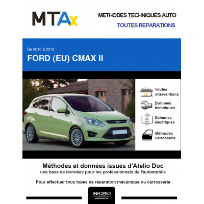 MTA Expert Ford (eu) Cmax II MONOSPACE 5 portes de 09/2010 à 09/2015