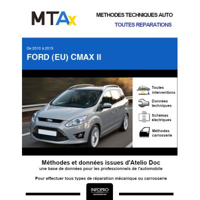 MTA Expert Ford (eu) Cmax II MONOSPACE 5 portes de 09/2010 à 10/2015