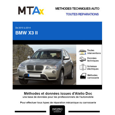 MTA Expert Bmw X3 II BREAK 5 portes de 09/2010 à 06/2014