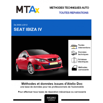 MTA Expert Seat Ibiza IV HAYON 3 portes de 05/2008 à 01/2012