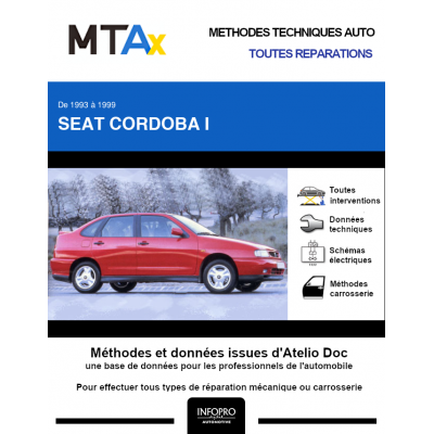 MTA Expert Seat Cordoba I BERLINE 4 portes de 12/1993 à 09/1999