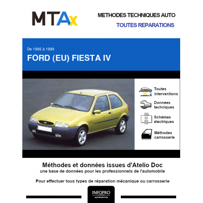 MTA Expert Ford (eu) Fiesta IV HAYON 3 portes de 09/1995 à 09/1999