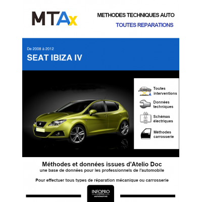 MTA Expert Seat Ibiza IV HAYON 5 portes de 05/2008 à 01/2012
