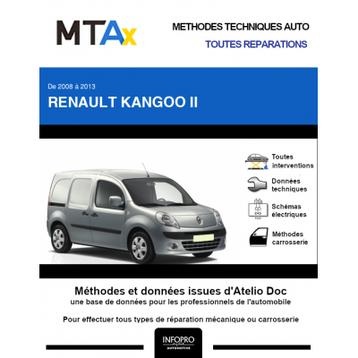 MTA Expert Renault Kangoo II FOURGON 4 portes de 10/2008 à 03/2013