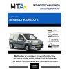 MTA Expert Renault Kangoo II FOURGON 4 portes de 10/2008 à 03/2013