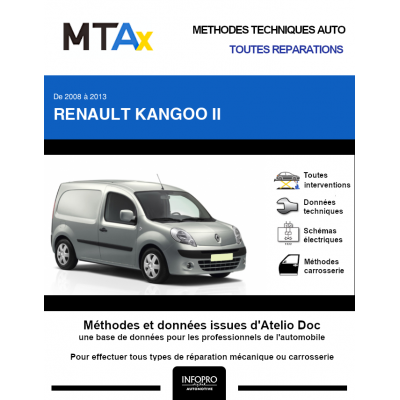 MTA Expert Renault Kangoo II FOURGON 3 portes de 10/2008 à 03/2013