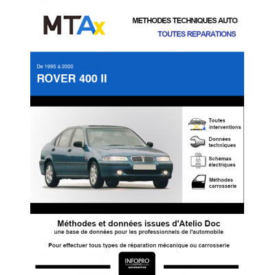 MTA Expert Rover 400 II HAYON 5 portes de 09/1995 à 04/2000