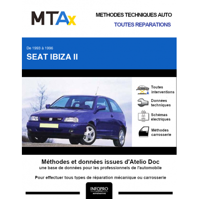 MTA Expert Seat Ibiza II HAYON 3 portes de 05/1993 à 04/1996