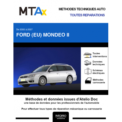 MTA Expert Ford (eu) Mondeo II BREAK 5 portes de 09/2000 à 06/2007