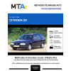 MTA Expert Citroen Zx BREAK 5 portes de 07/1994 à 06/1998