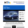 MTA Expert Fiat Tipo I HAYON 3 portes de 04/1993 à 10/1995