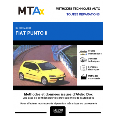MTA Expert Fiat Punto II HAYON 3 portes de 10/1999 à 05/2003
