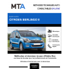 MTA Citroen Berlingo II BREAK 4 portes de 02/2012 à 09/2015