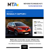 MTA Expert Renault Captur I HAYON 5 portes de 02/2013 à 12/2017