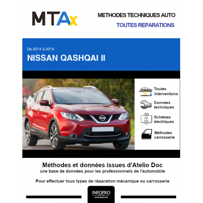 MTA Expert Nissan Qashqai II BREAK 5 portes de 02/2014 à ce jour
