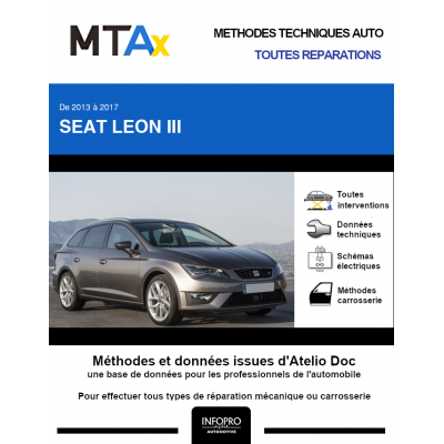 MTA Expert Seat Leon III BREAK 5 portes de 09/2013 à ce jour