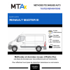 MTA Expert Renault Master III FOURGON 4 portes de 04/2010 à 06/2015