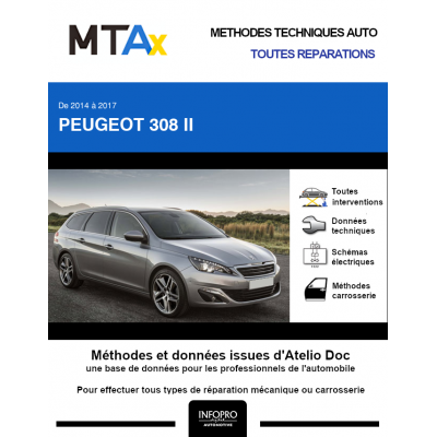 MTA Expert Peugeot 308 II BREAK 5 portes de 02/2014 à 08/2017