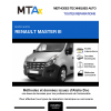 MTA Expert Renault Master III PLATEAU 2 portes de 04/2010 à 06/2015
