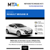 MTA Expert Renault Megane III COUPE 3 portes de 01/2012 à 06/2014