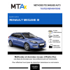 MTA Expert Renault Megane III BREAK 5 portes de 01/2012 à 06/2014