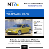 MTA Expert Volkswagen Golf IV HAYON 3 portes de 01/1998 à 06/2005