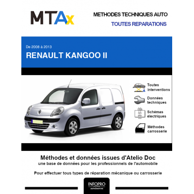 MTA Expert Renault Kangoo II FOURGON 5 portes de 10/2008 à 03/2013