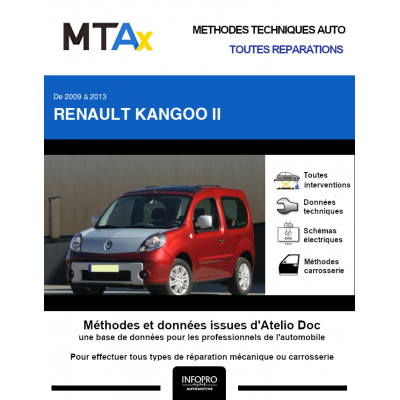 MTA Expert Renault Kangoo II BREAK 3 portes de 01/2009 à 03/2013