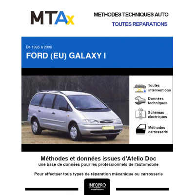 MTA Expert Ford (eu) Galaxy I MONOSPACE 5 portes de 11/1995 à 08/2000