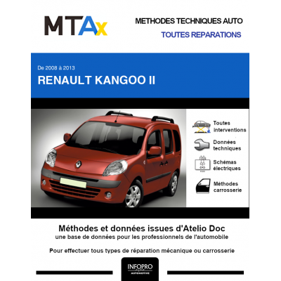 MTA Expert Renault Kangoo II BREAK 5 portes de 01/2008 à 03/2013
