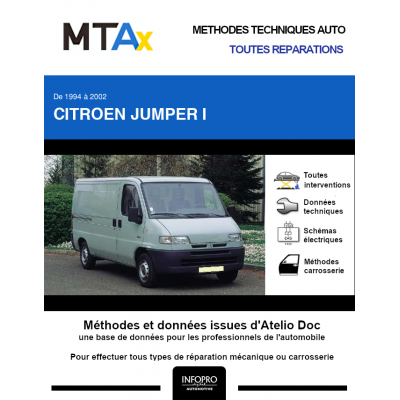 MTA Expert Citroen Jumper I FOURGON 4 portes de 02/1994 à 02/2002