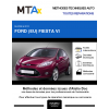 MTA Expert Ford (eu) Fiesta VI HAYON 5 portes de 10/2008 à 11/2012