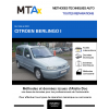 MTA Expert Citroen Berlingo I BREAK 4 portes de 09/1996 à 11/2002