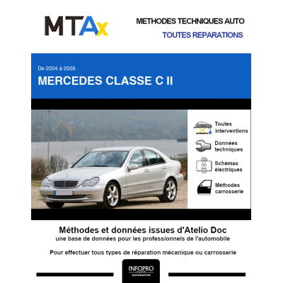 MTA Expert Mercedes Classe c II BERLINE 4 portes de 03/2004 à 12/2006