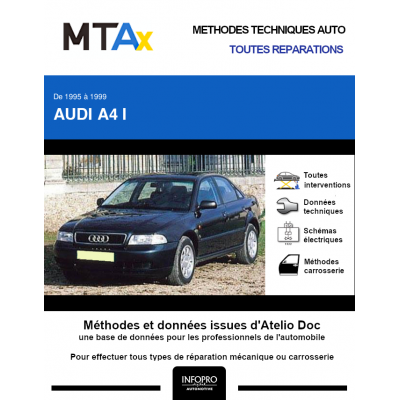 MTA Expert Audi A4 I BERLINE 4 portes de 02/1995 à 02/1999