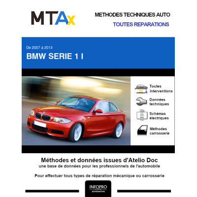 MTA Expert Bmw Serie 1 I COUPE 2 portes de 11/2007 à 06/2013